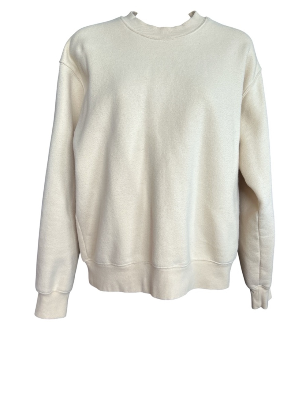 TNA Classic Crewneck Sweatshirt in Cream